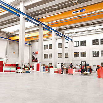 Referenz - Suffel Fördertechnik - Moderne Werkstatt