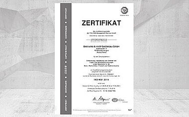 1997 - Zertifiziert nach DIN ISO 9001