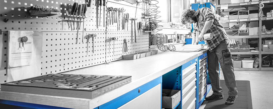 Betriebsaussattung für das Gewerbe und Handwerk