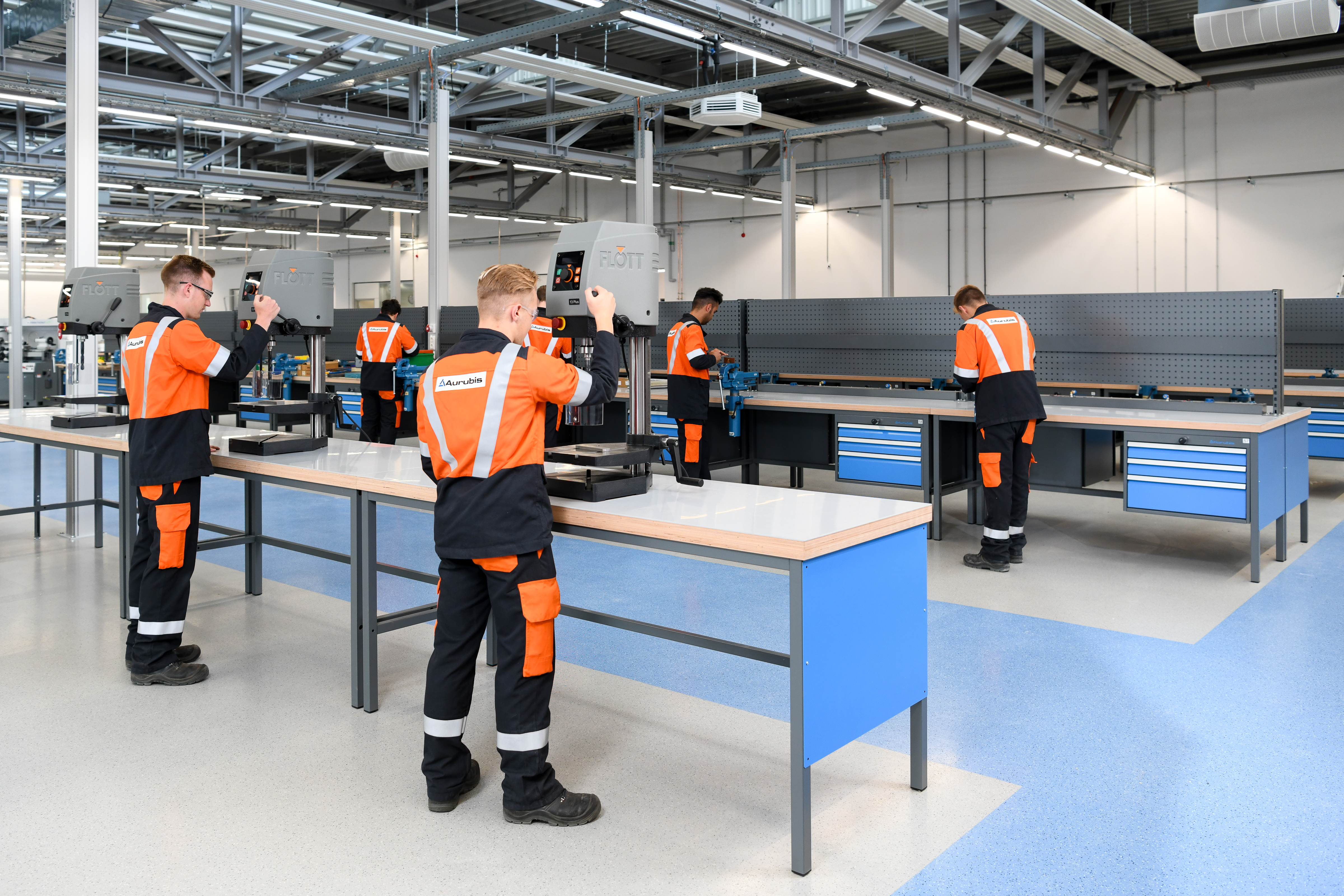 Ausbildungszentrum der Firma Aurubis in Hamburg